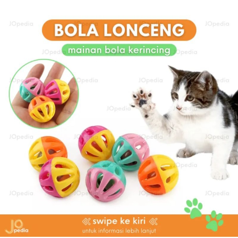 Cat Toy Rattle Ball Pet Bell Ball/ | Shopee Philippines
