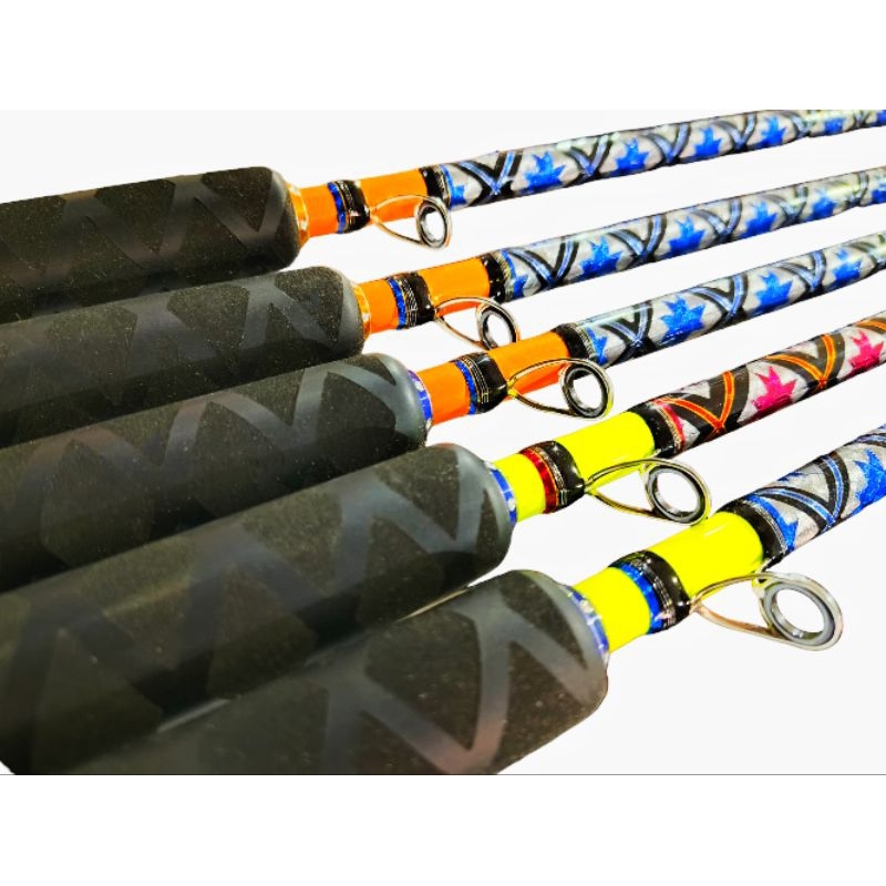 Emperor Maxdrag 25Kg Blank Snakehead Wrapping Fishing Rod | Shopee ...
