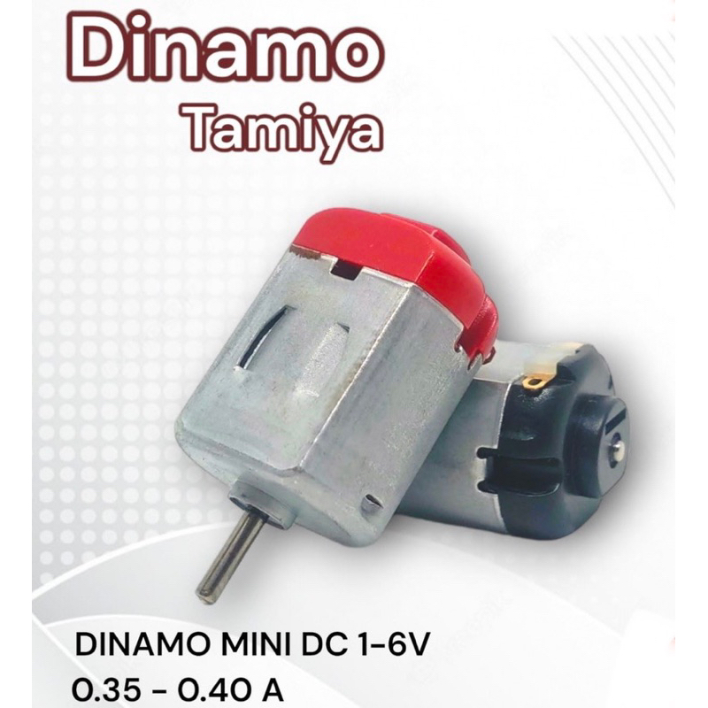 Mesin Tamiya Mini Dynamo Dc Motor Engine Miniature Dc Motor Volt