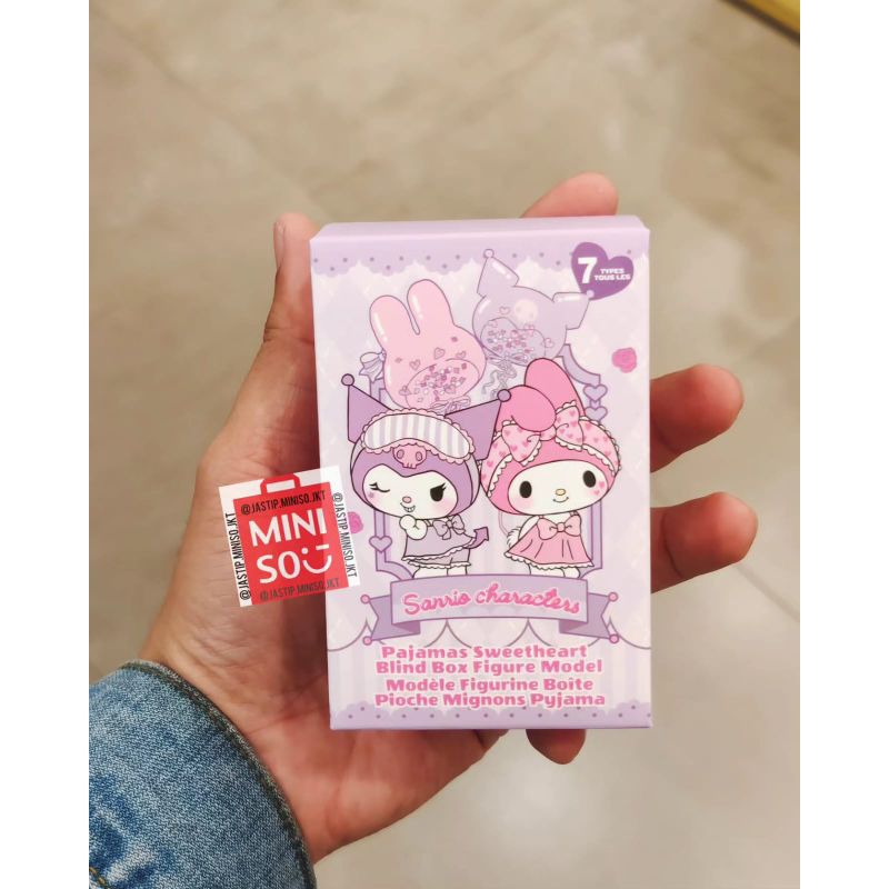 Miniso X Sanrio Blind Box Pajamas Sweetheart Figure Model My Melodykuromi Shopee Philippines 2361