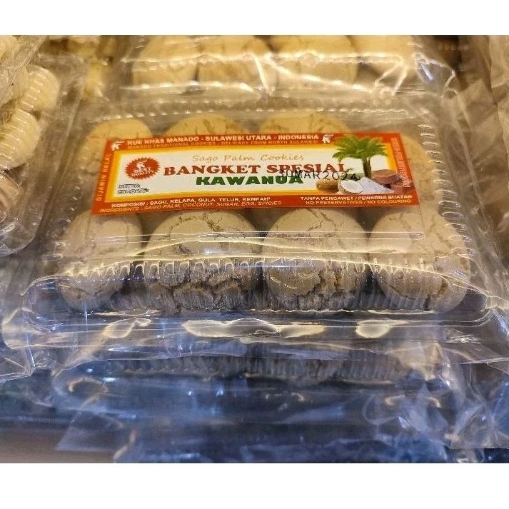 PUTIH MERAH Kawanua Bangket Tokin White Cake and Crispy and Delicious ...