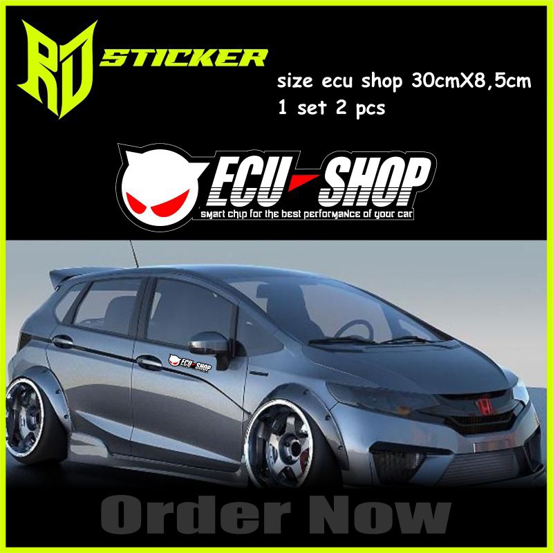 Sticker jdm ecu shop | Shopee Philippines
