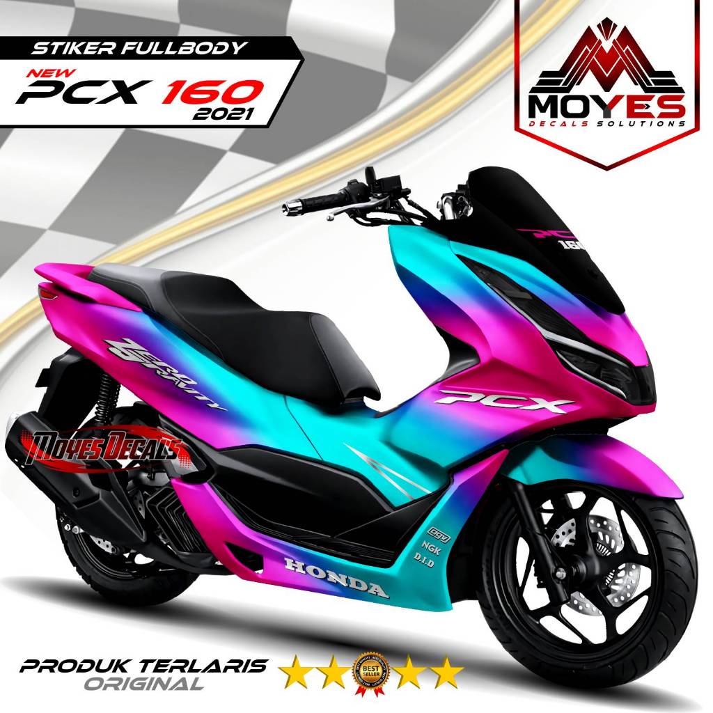 Newest Cool Decal PCX 160 Sticker Variation Fullbody Honda PCX 160 ...