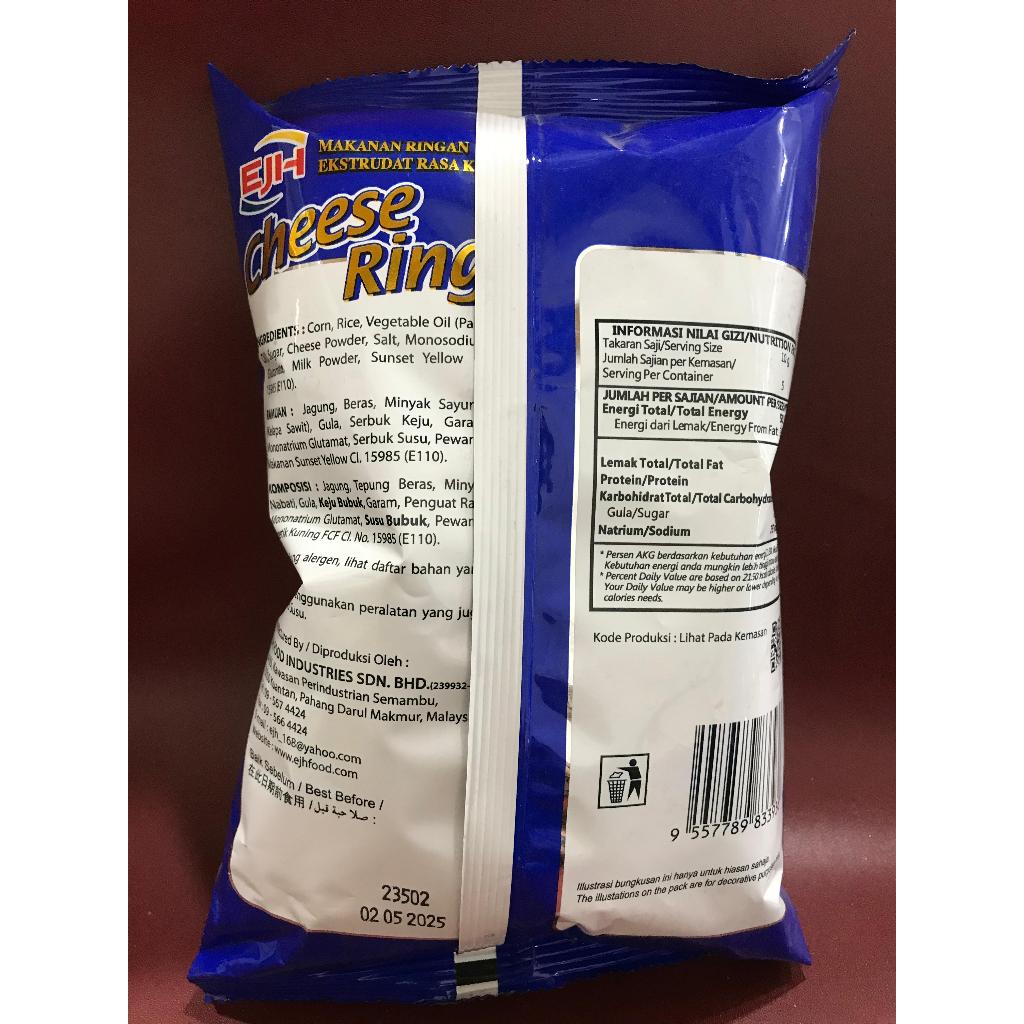 Ejh Snack Ring Cheese Ring 50g - Cheese Ring Snack Cheese Ring | Shopee ...
