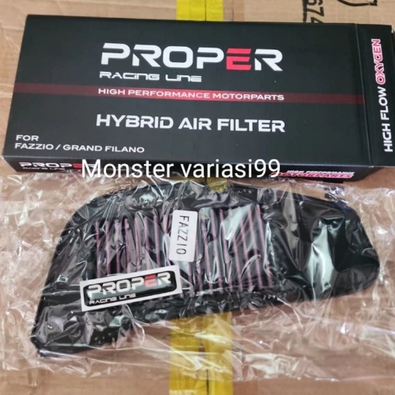 Air filter Air filter Hybrid proper racing Yamaha Fazzio/Grand Filano ...