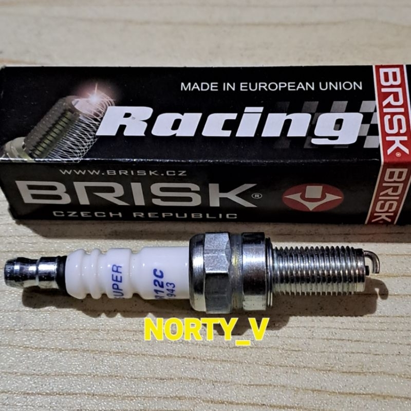 Brisk TVS NEO ROCKZ MAX DAZZ NTORQ CALLISTO ORIGINAL RACING Spark Plug