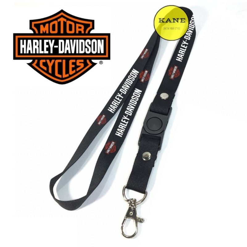 HP GANTUNGAN Harley DAVIDSON CYCLES lanyard Strap Motorcycle CLUB LOGO Keychain/Mobile Hanger