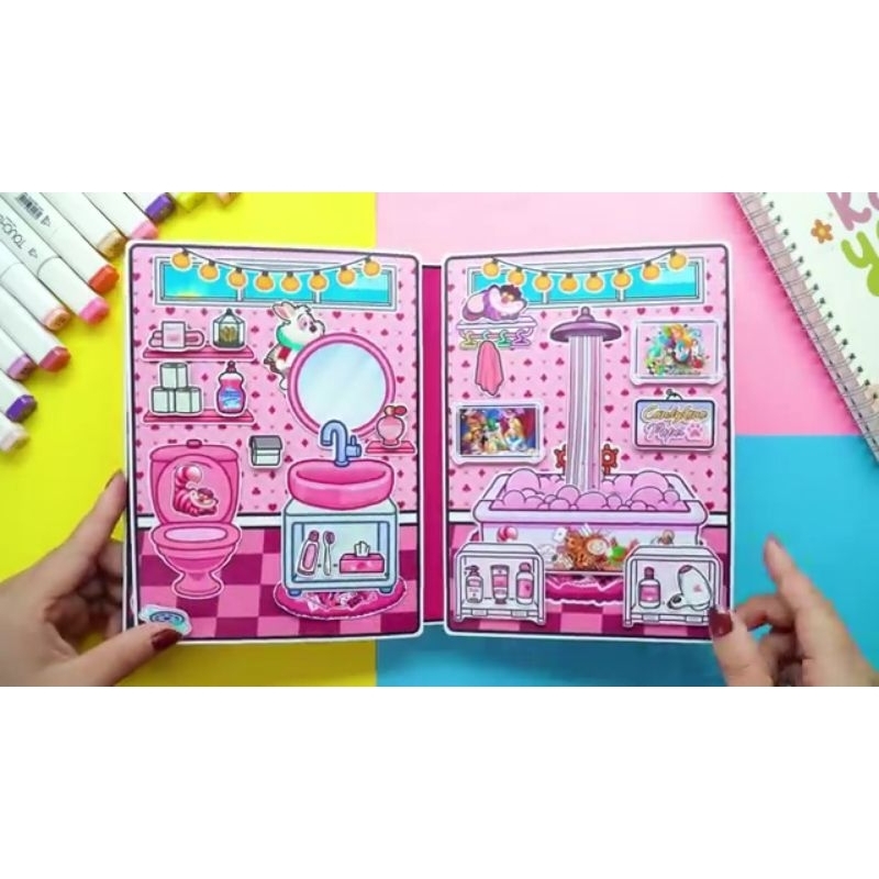 Toca Boca Educational Toys Paper book Paper Doll Toca Alice In ...