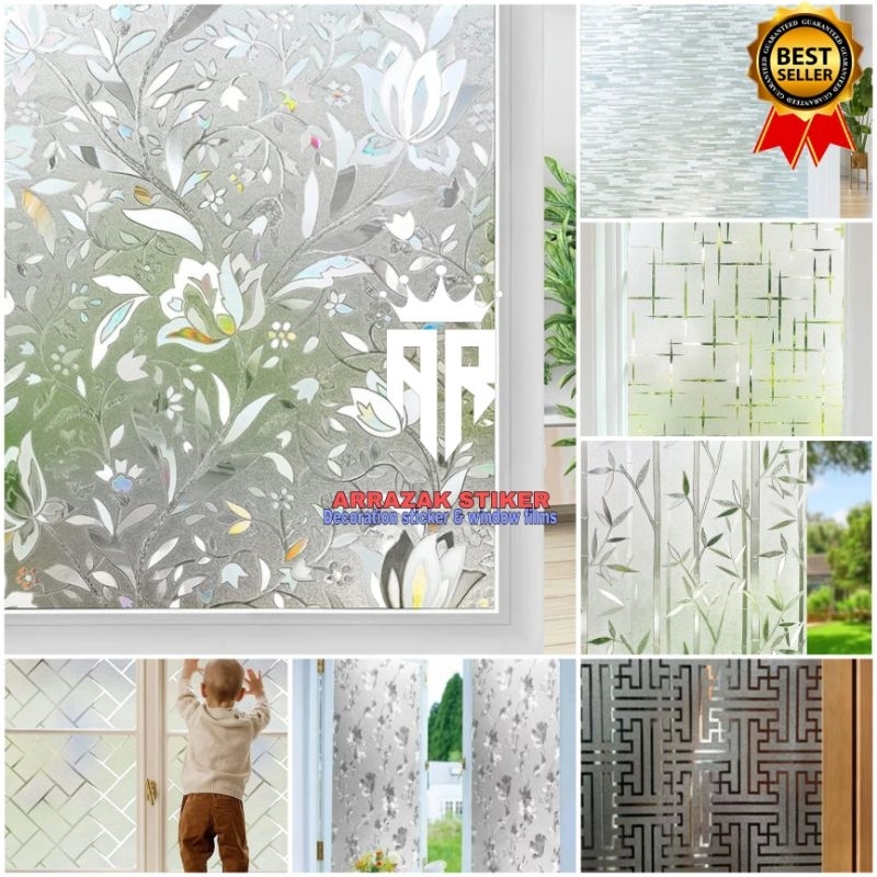 Bungga glass stickers, premium home building glass stickers in its ...