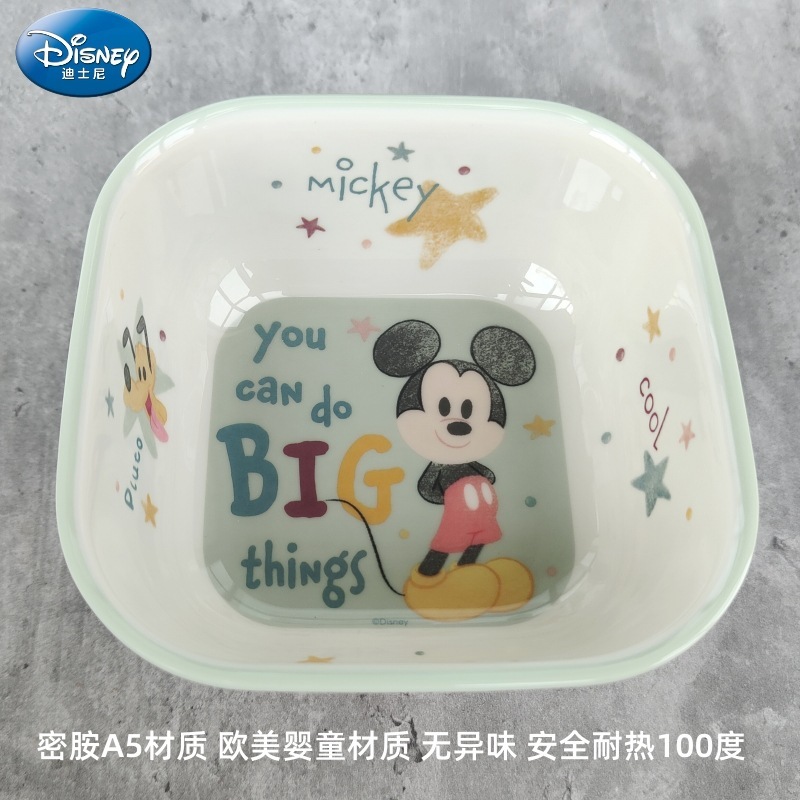 Disney KIDS Dinner PLATE DISNEY KIDS PLATE Melamine MICKEY MOUSE MINNIE ...