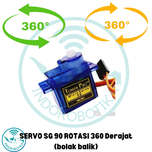 Servo SG 90 360 Degree Rotation (Back And Forth) Shopee Philippines
