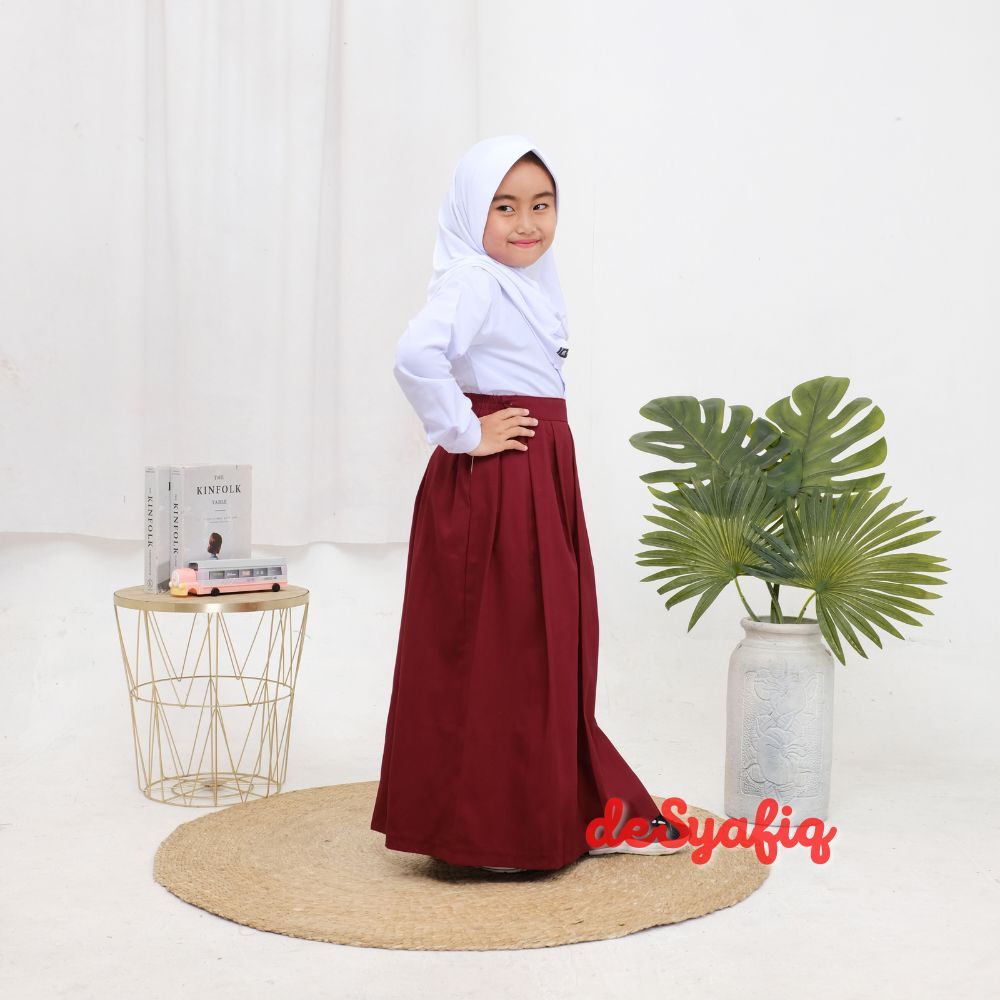 MERAH Red Elementary School Uniform for Grades 1-6 (5-12 years ...