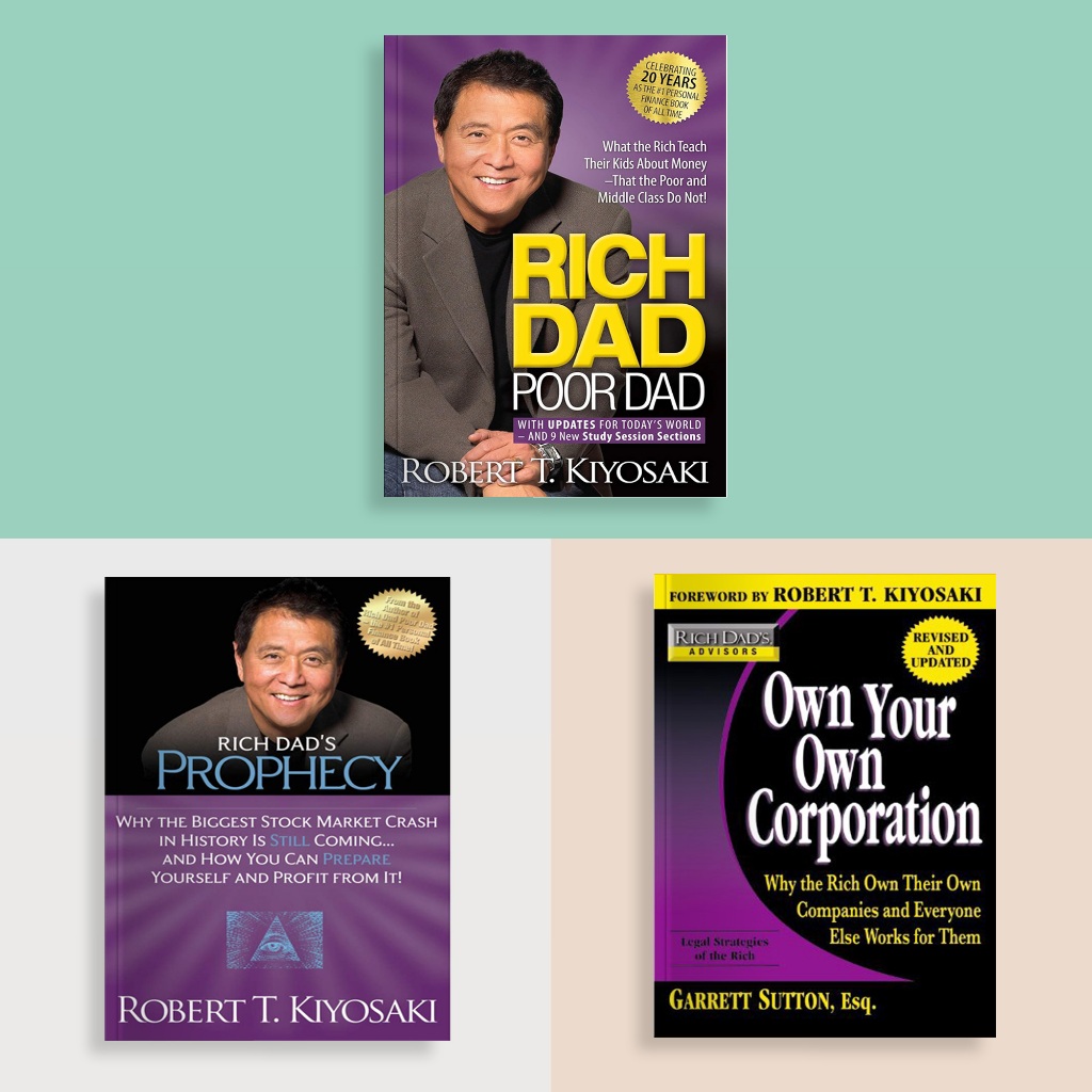 Eng Rich Dads Books Collection Robert T Kiyosaki Rich Dad Poor Dad