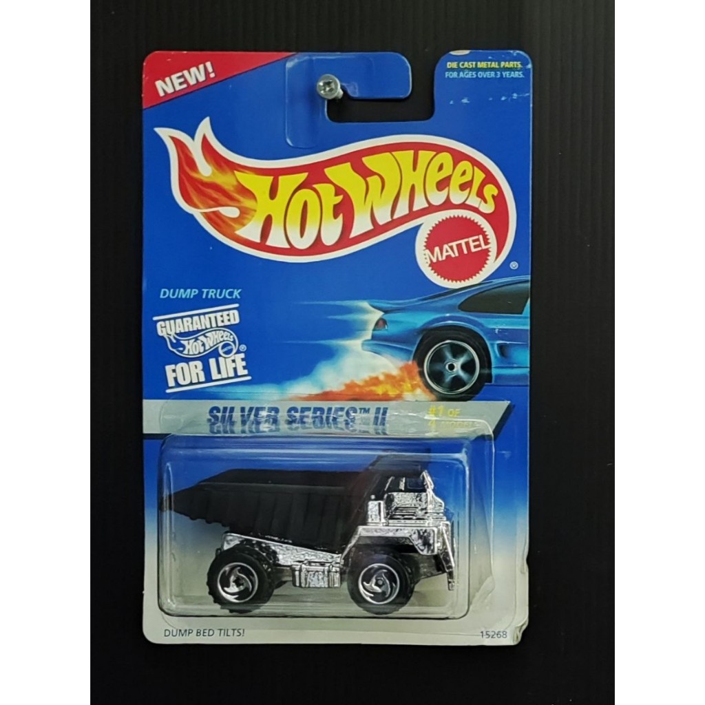 Hot Wheels Dump Truck Silver Series II Shopee Philippines