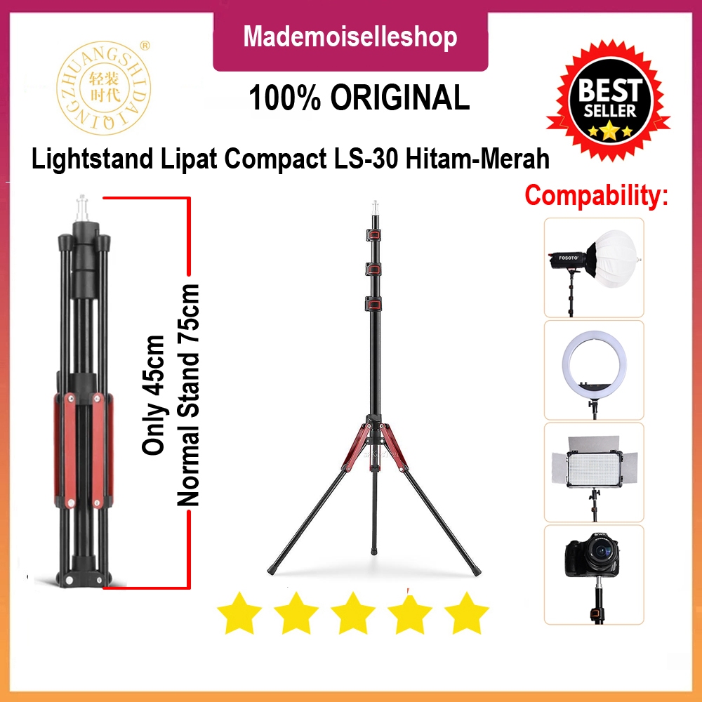 SMALLRIG 78.7"/ 200Cm Light Stand Photography Tripod, Max Load 4Kg - View #12