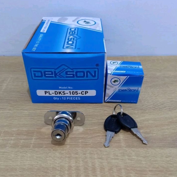 DEKSON DRAWER KEY / PUSH LOCK PL-DKS-105-CP / TINDIS DRAWER KEY ...