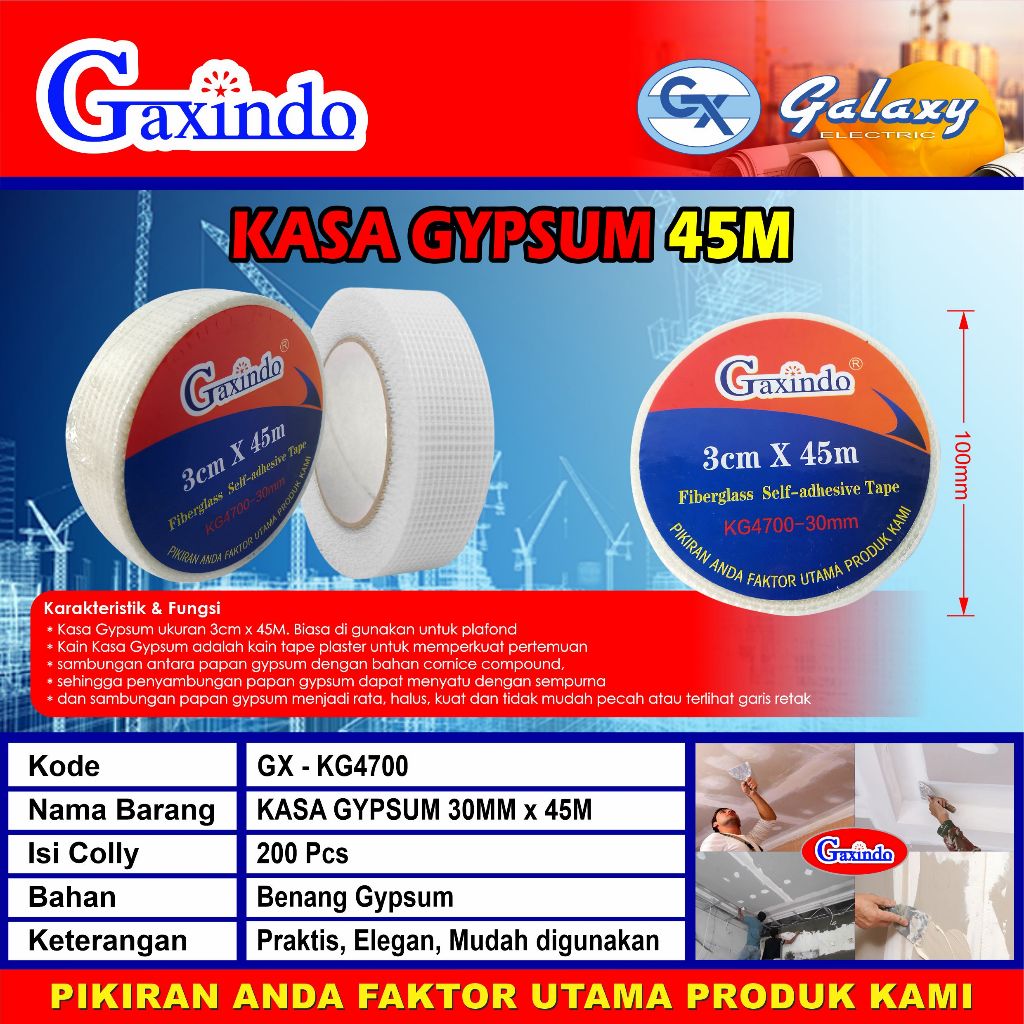 Gypsum FIBERGLASS Bandage Glue Gauze Tape/GYPSUM Ceiling Bandage