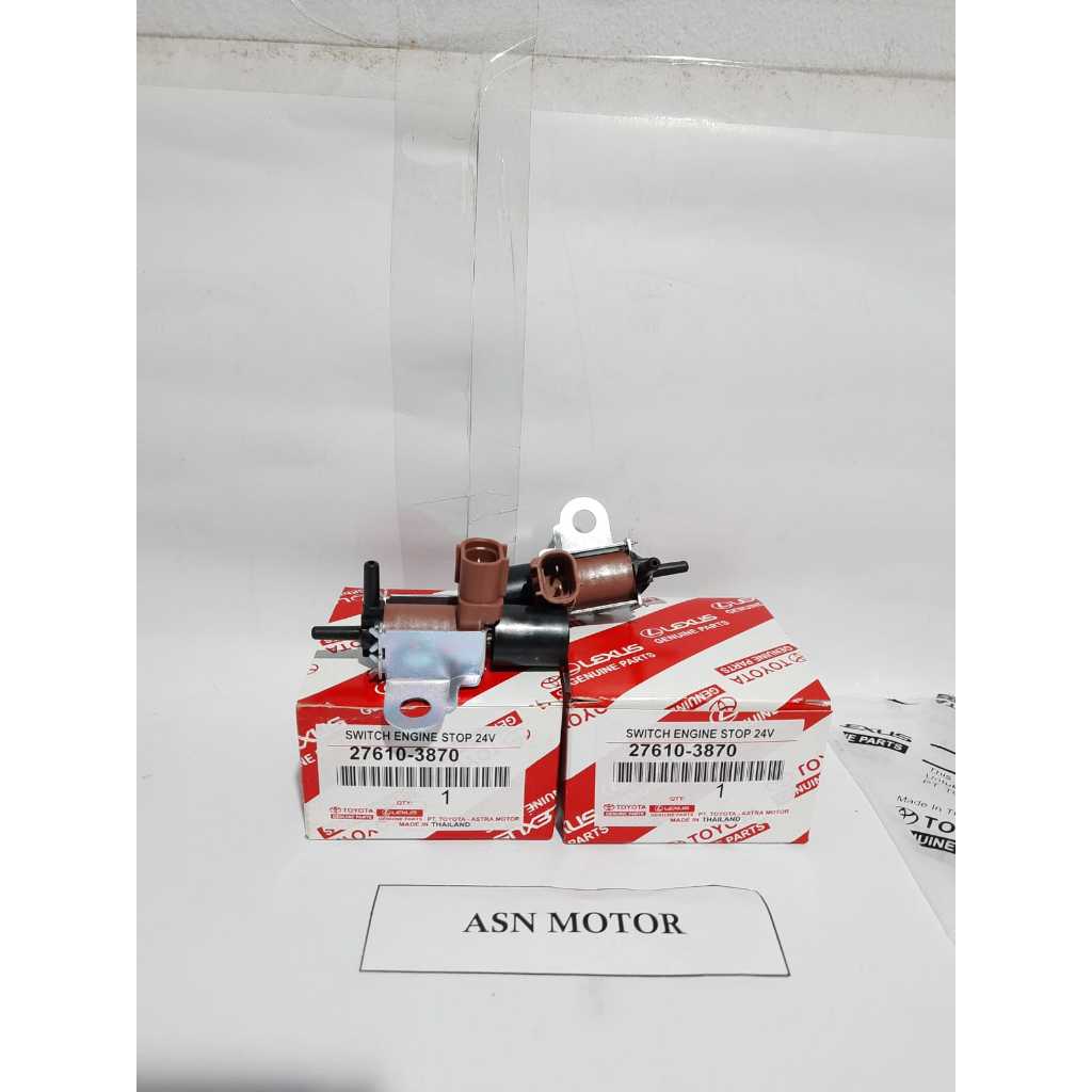 SWITCH ENGINE STOP SWITCH DEAD HINO DUTRO HT130 24V 24VOLT 27610-3870 ...