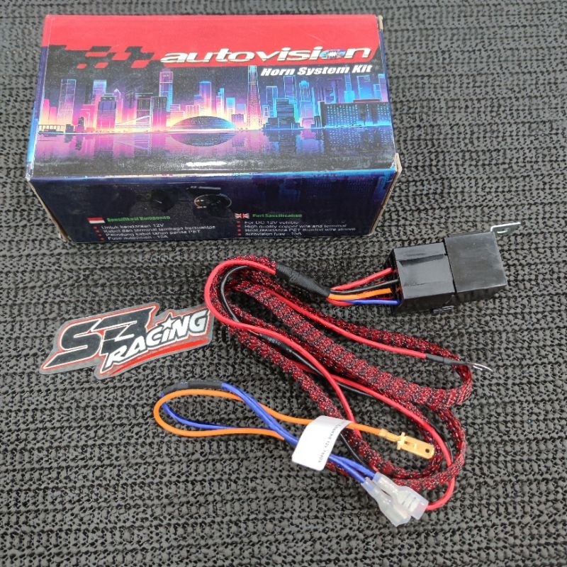 AUTOVISION HORN SYSTEM KIT Snail HORN RELAY | Shopee Philippines