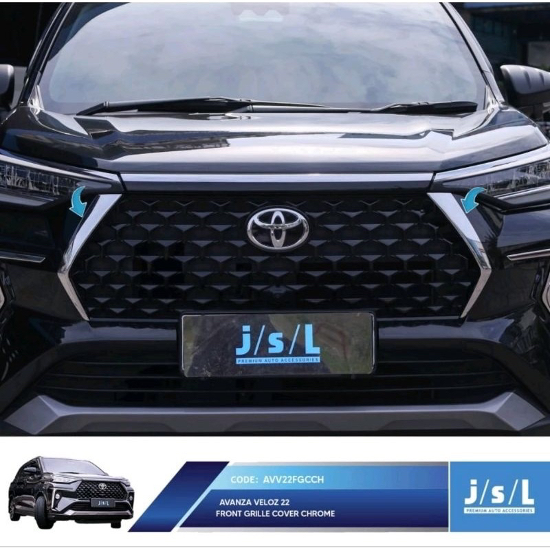 VELOZ 2022 2024 FRONT GRILL LIST ALL NEW VELOZ FRONT GRILL CHROME ...
