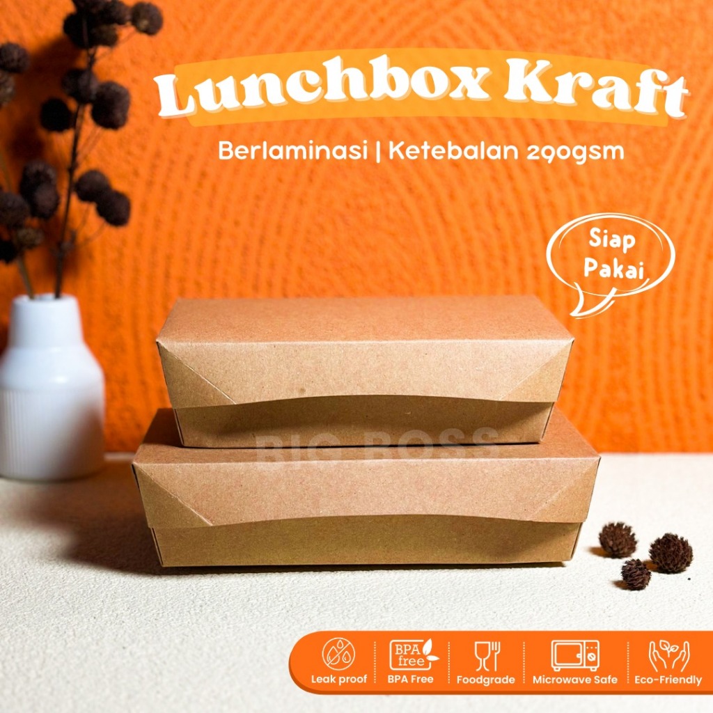 Ready-to-use Food Grade Laminated Paper Lunch Box / Forming Paper Lunch