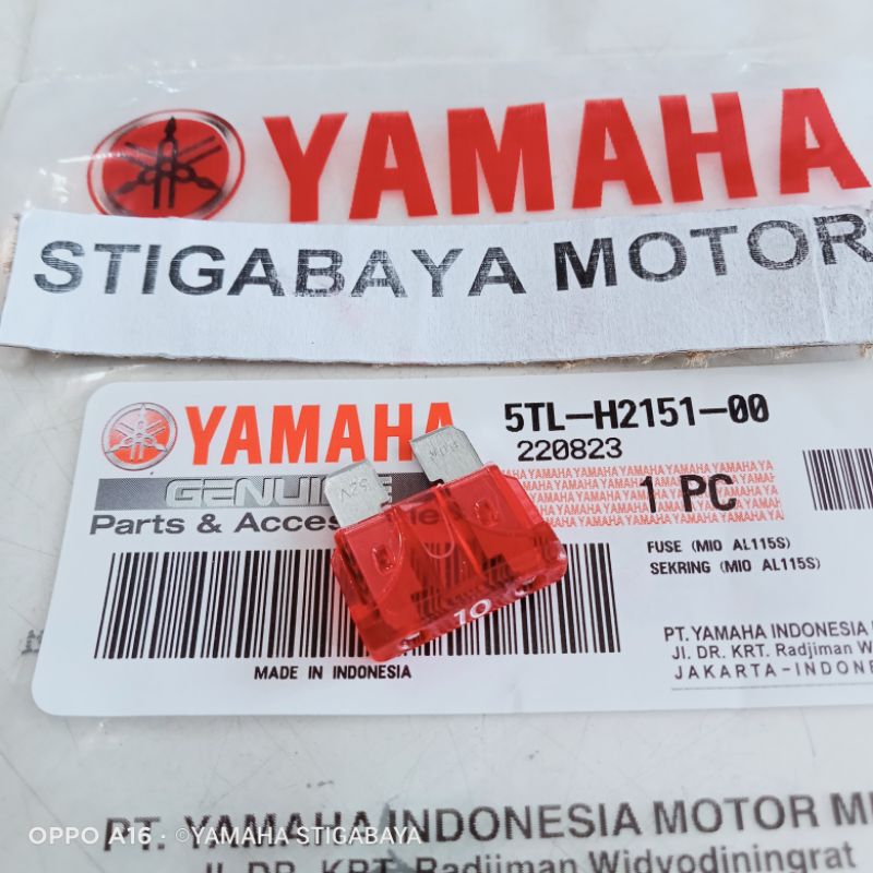 Original Mio sporty fuse 10A Jupiter MX ORIGINAL fuse Shopee Philippines