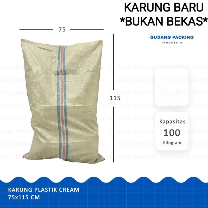 New Plastic Sack 75cm x 115cm Strong Power 100kg Jambi Shopee Philippines