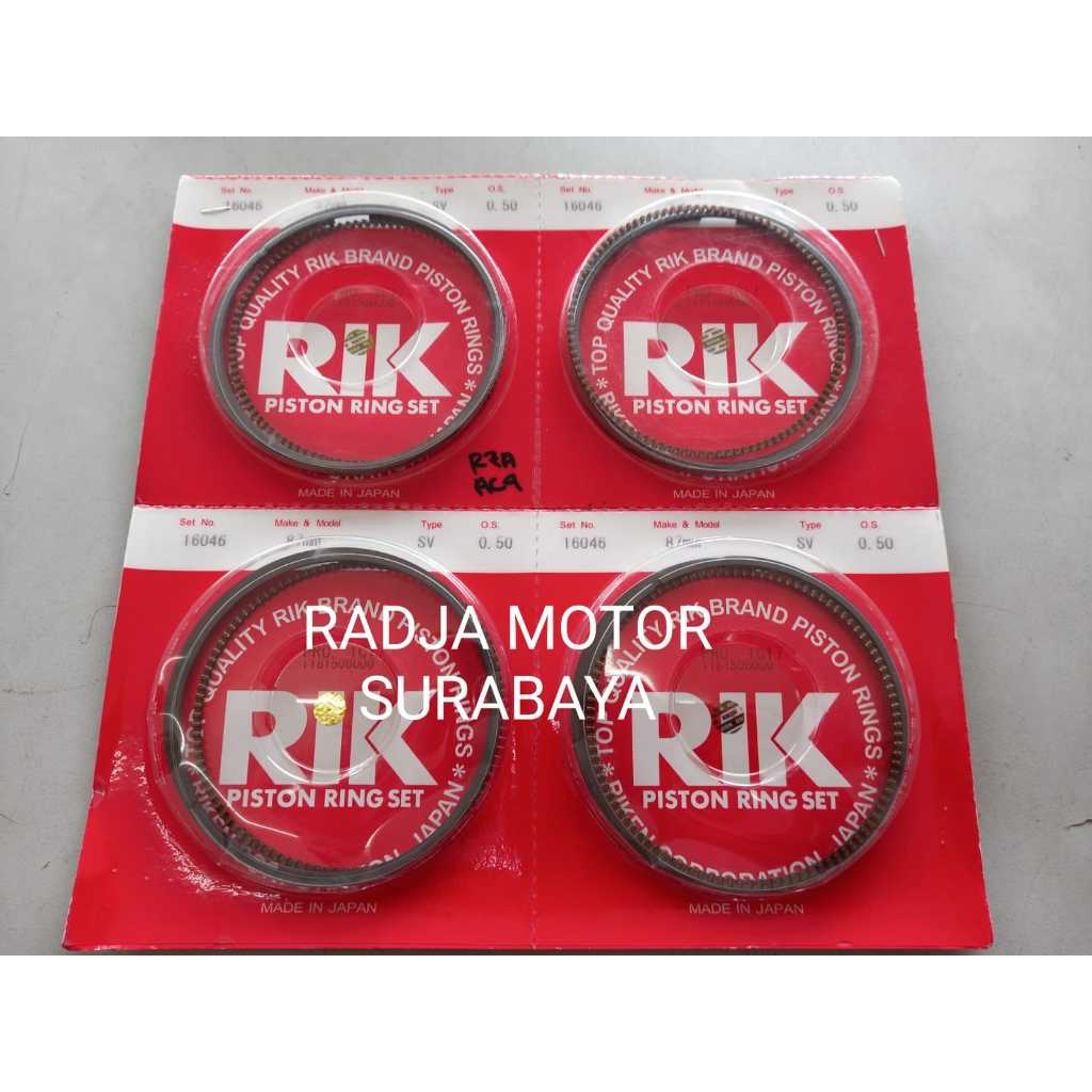 Piston Ring for CRV Gen2 2002 2003 2004 K20 2.0 STD 0.50 Stream ...