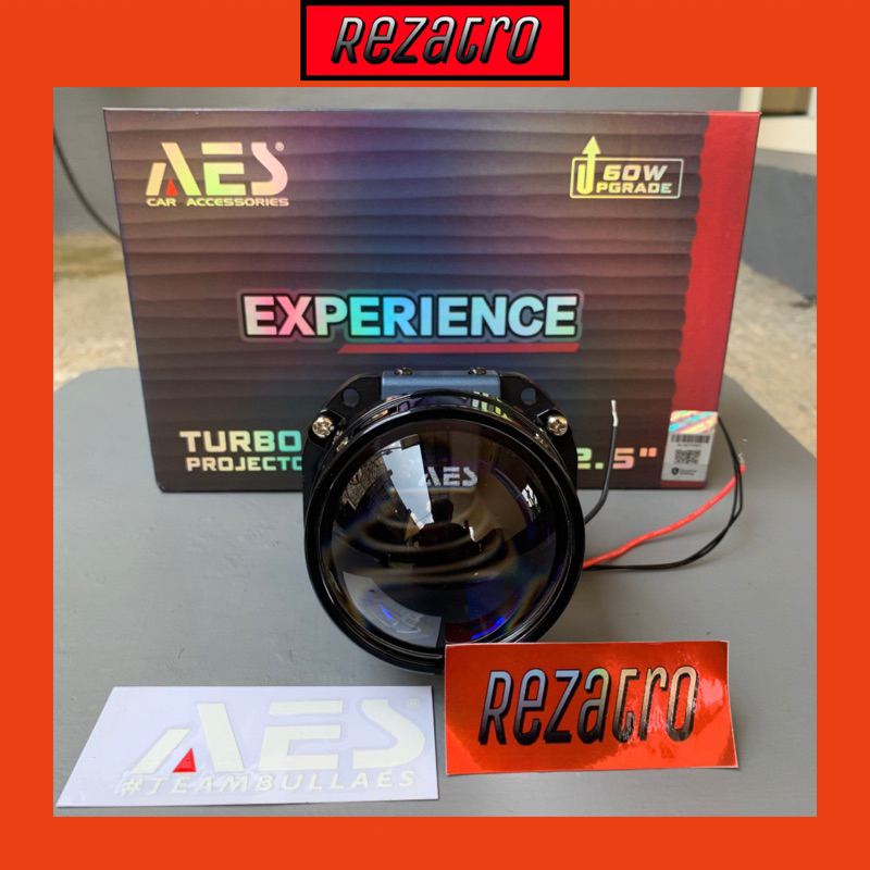 BILED AES Turbo SE EXPERIENCE 2.5 inch 60 Watt V1 V2 led light for car ...