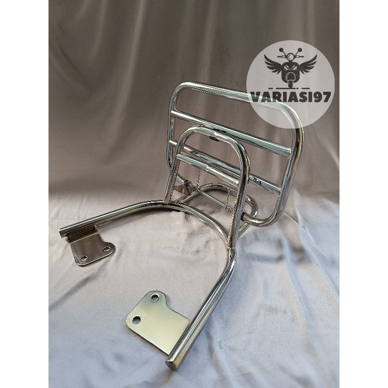 Back rack honda stylo 160 backrack Back stirrup New stylo 160 cc ...