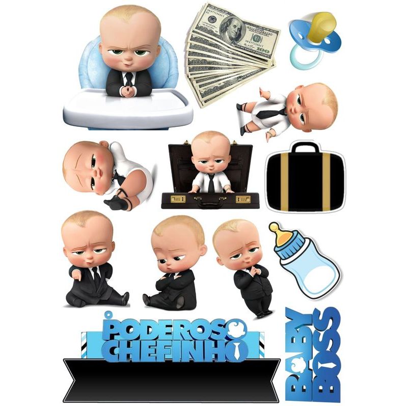 Boss BABY Topper/Happy Birthday Cake Topper Can Request Name and Age ...