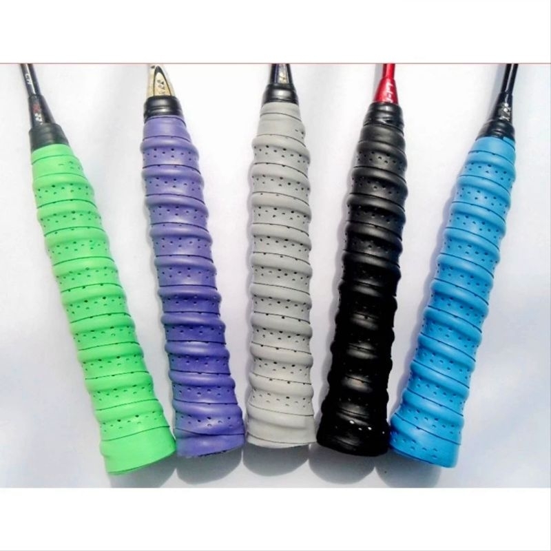 Badmintonschläger Griffband 6er-Set Overgrips Für Produktbild-Vorschau 6