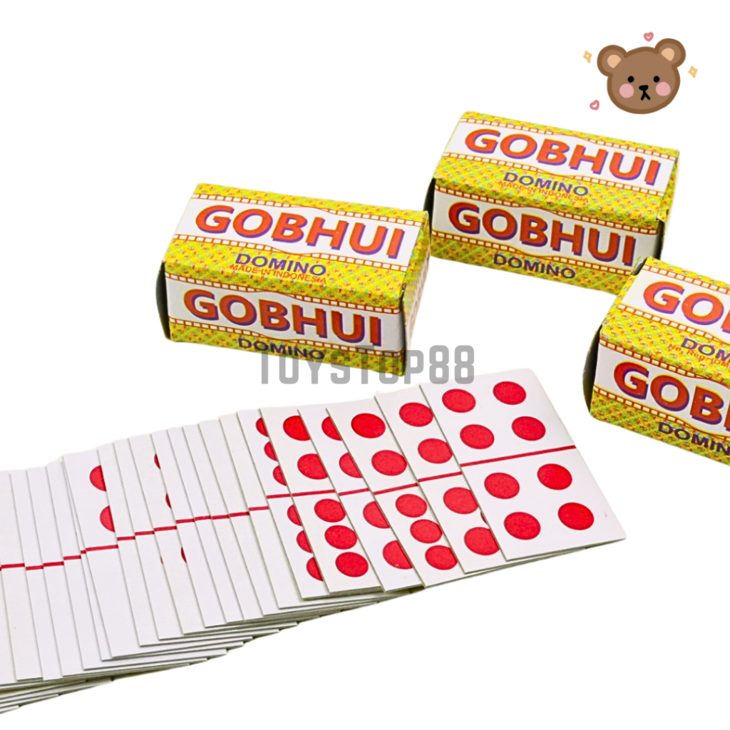 Gobhui Domino Card/Gaple Set Card/Gapleh Toy Card Playing Card | Shopee ...