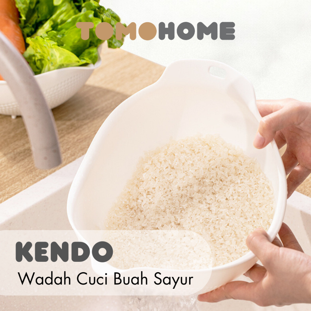 Tomo - KENDO Aesthetic Rice Drainer Container Aesthetic Rice Drainer ...