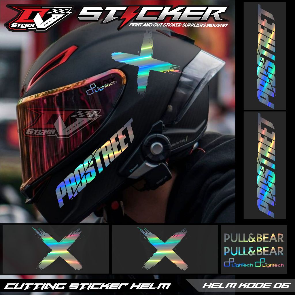 Helmet sticker-fullface Helmet sticker KYT RSV NHK INK-cutting Helmet ...