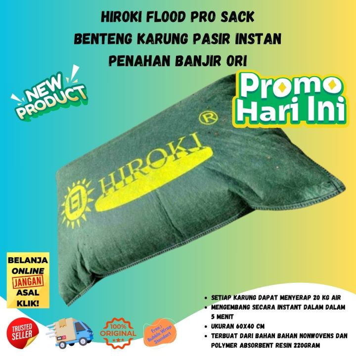 Hiroki Sack Benteng Instant Sand Pillow Anti-Flood Retainer ORIGINAL ...