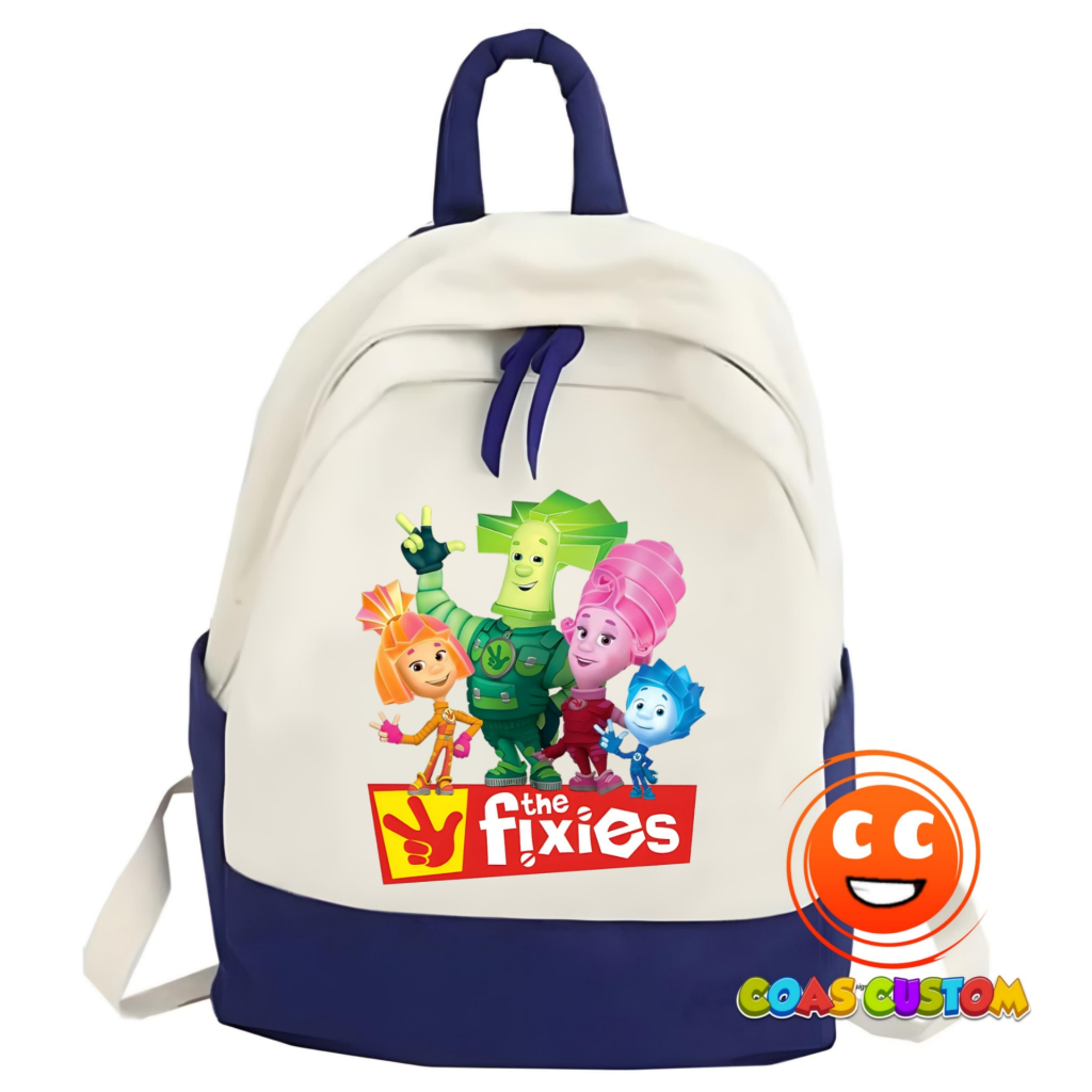 THE FIXIES NEWEST CHILDREN'S BACKPACK FREE NAME PRINTING | Shopee ...