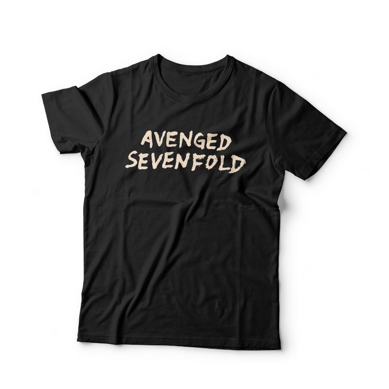 Avenged Sevenfold Logo New Font Band T-Shirt | Shopee Philippines