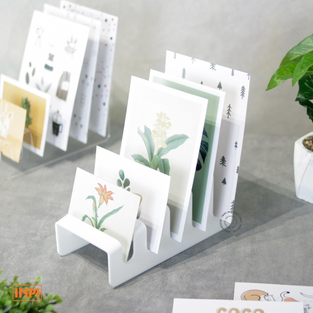 INPI HOUSE Postcard Display - Poster Display Rack, Postcard - Acrylic ...
