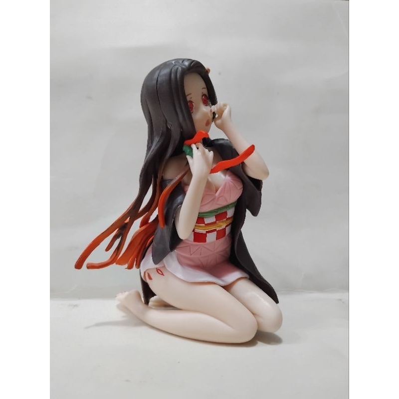Nezuko kimetsu no yaiba demon slayer Action figure sitting position ...