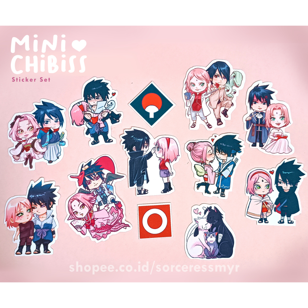 Mini Chibi SS Sticker Set | Shopee Philippines