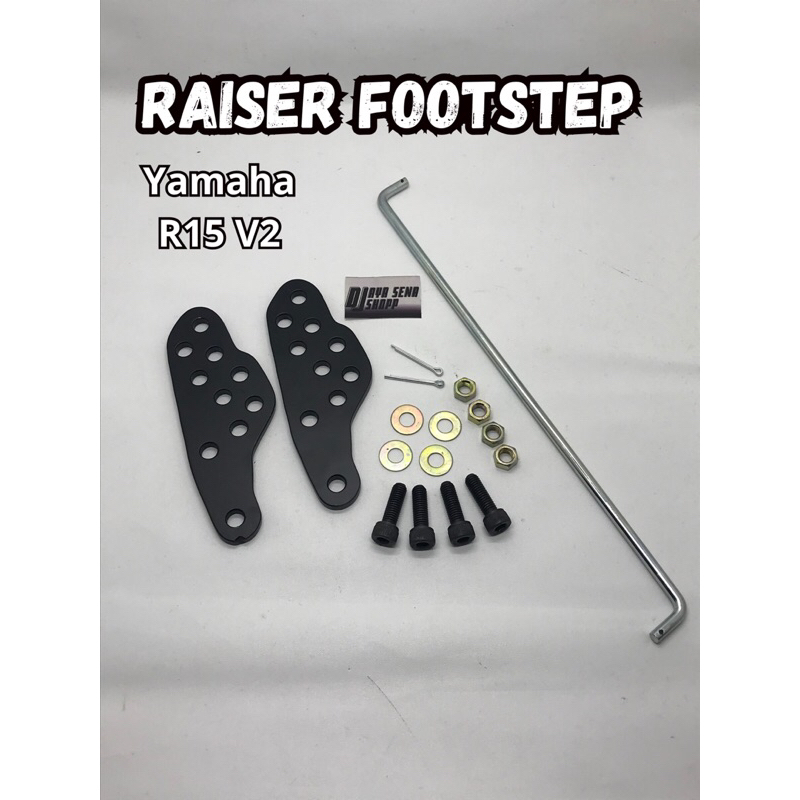 Yamaha R15 V2 Footstep Raiser R15V2 Footstep Raiser | Shopee Philippines