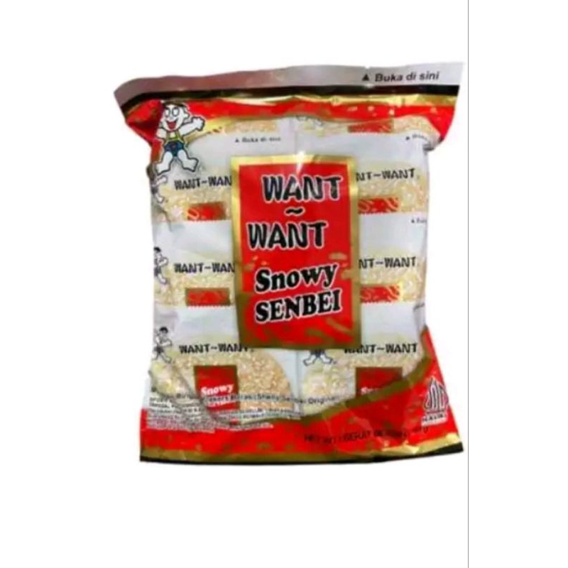 Want-Want Snowy SENBEI 96 Gram Worth Snowy Rice Crackers Worth Snowy ...