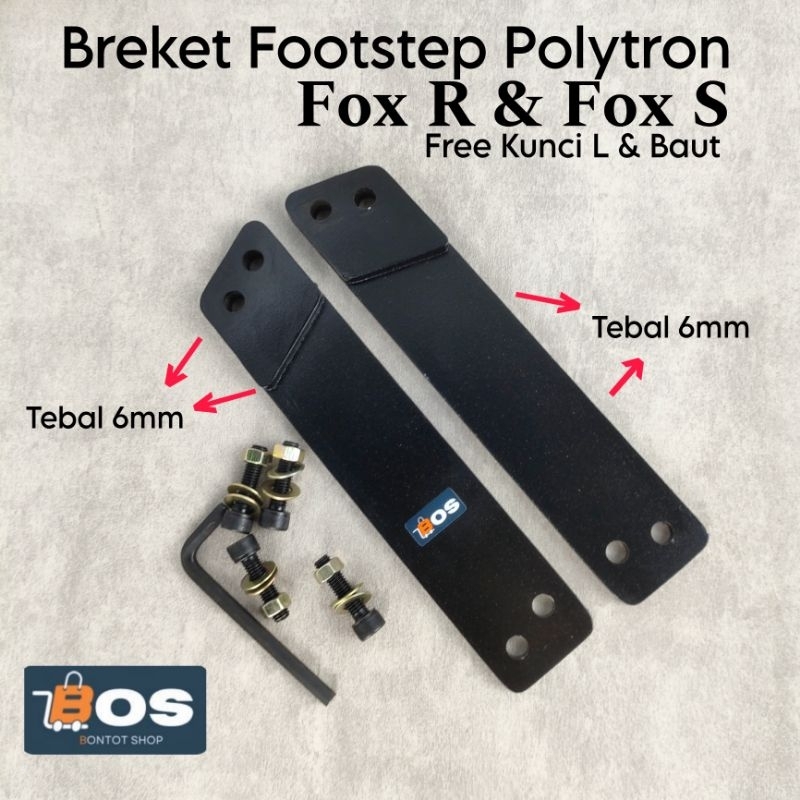 Footstep Polytron Fox R S Electric Motor 6mm Thick | Shopee Philippines