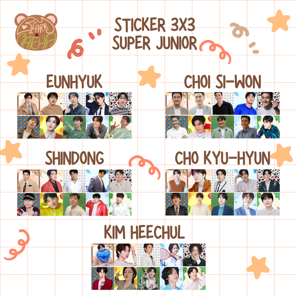Contains 50 SUPER JUNIOR stickers | Shopee Philippines