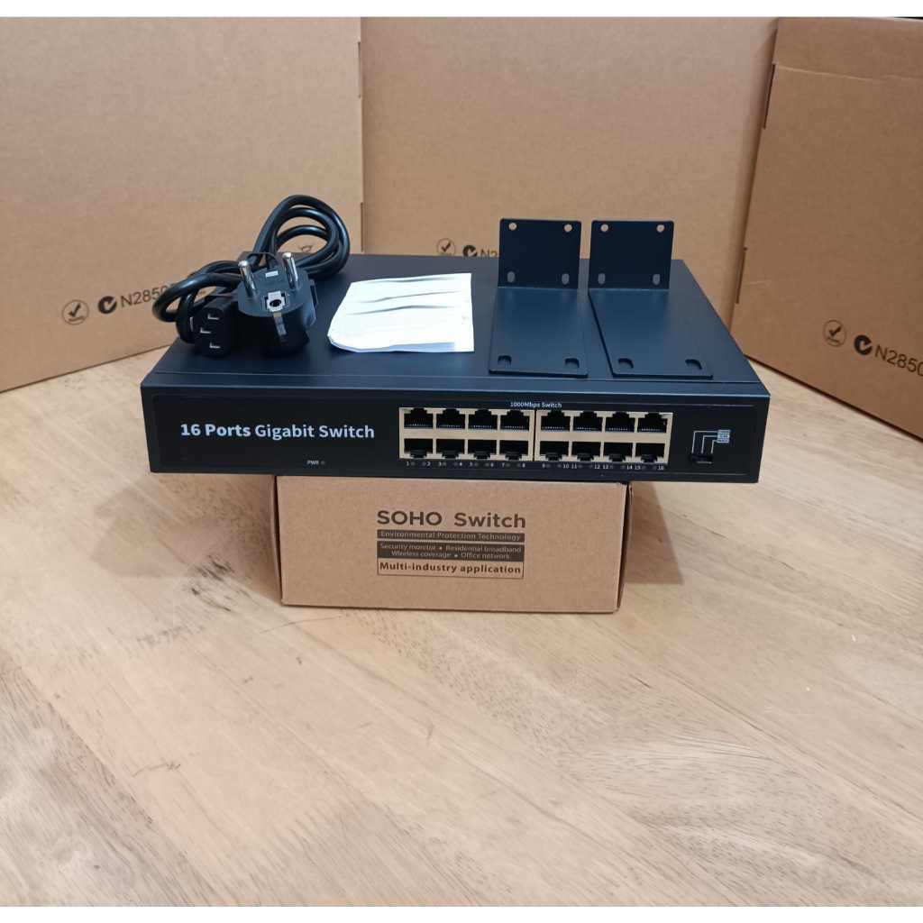 switch hub 16 port 3com