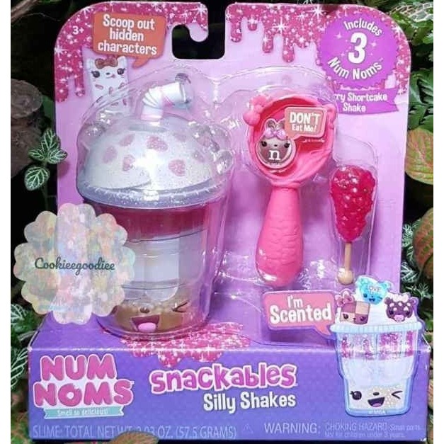 Num Noms Snackables Silly Shakes Berry Shortcake Shake Slime Toys ...