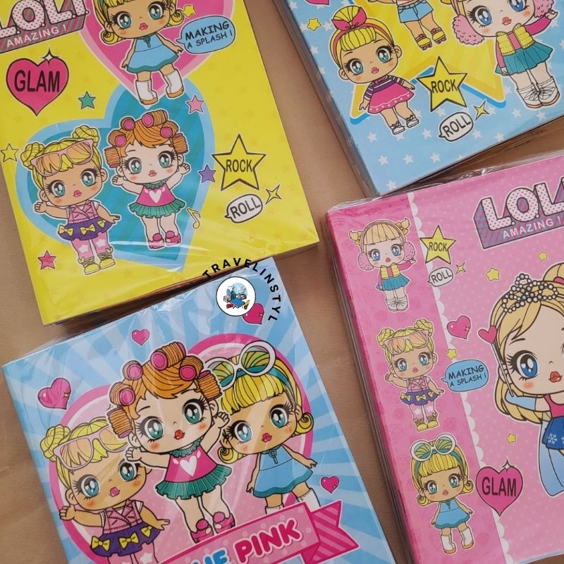 Lol Paper Star Writing Book Contains 58 Sheets | Shopee Philippines