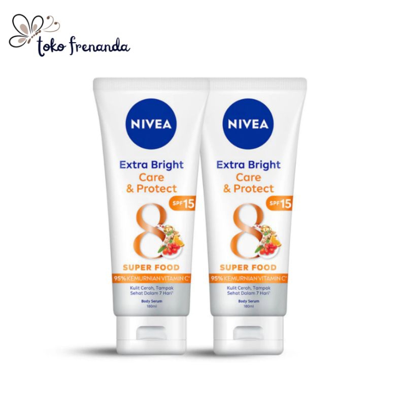 Nivea CARE PROTECT SPF 15 Contents 180ml Lotion and Body Wash Whitening ...