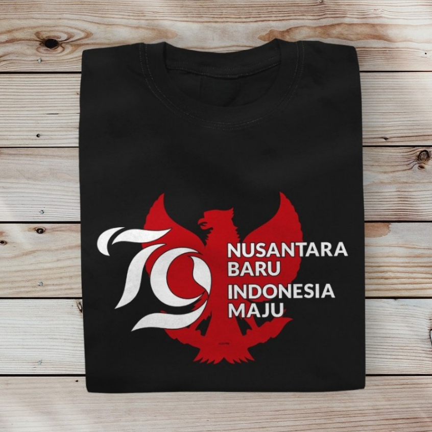 T-shirt For Indonesian Independence Distribution, The 79th Anniversary ...